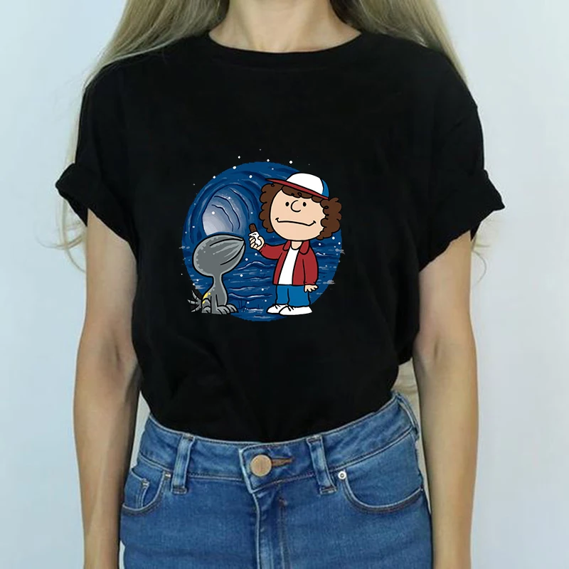 2019 Harajuku Women Gothic Tops Stranger Things Aesthetics Funny T Shirt Vogue Camisetas Hip hop Casual Fashion Poleras Mujer
2019 Harajuku Women Gothic Tops Stranger Things Aesthetics Funny T Shirt Vogue Camisetas Hip hop Casual Fashion Poleras Mujer