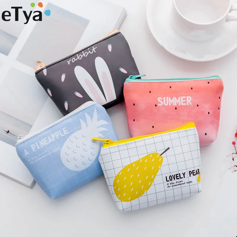 eTya Summer Cartoon Cute Small Coin Bag Fashion Zipper Mini Money Coin Bags Children's Pocket Wallets Key Holder Pouch
eTya Summer Cartoon Cute Small Coin Bag Fashion Zipper Mini Money Coin Bags Children's Pocket Wallets Key Holder Pouch
