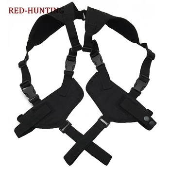 Adjustable Tactical Shoulder Holster Military Double Pistol Gun Holster for Right or Left Hand Shooters
Adjustable Tactical Shoulder Holster Military Double Pistol Gun Holster for Right or Left Hand Shooters
