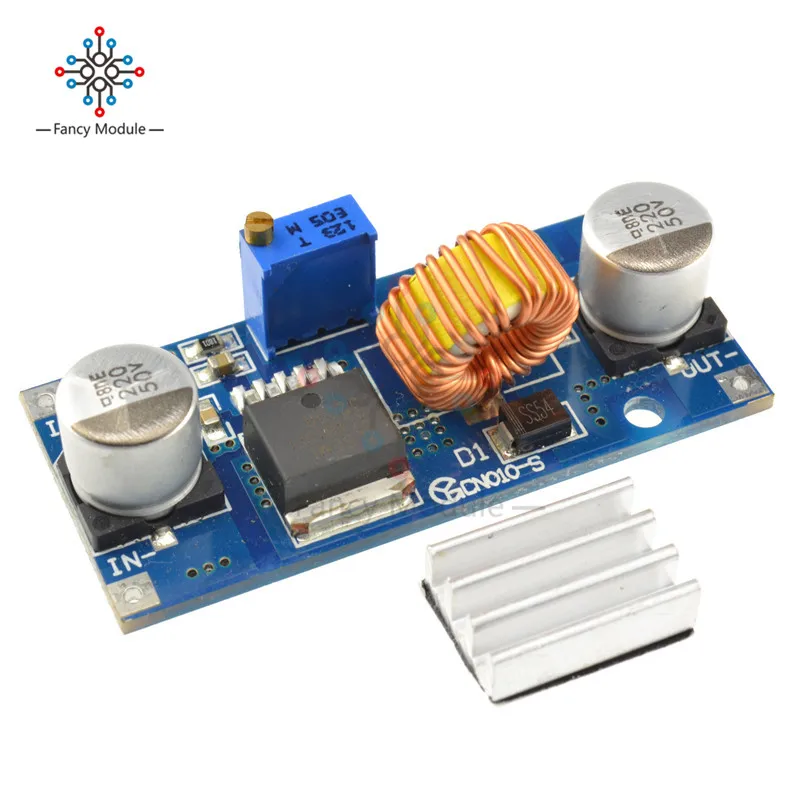 XL4015 DC 4 38V до 1 25 36V 24V 12V 9V 5V Step Down Регулируемый Модуль питания светодиодное литиевое