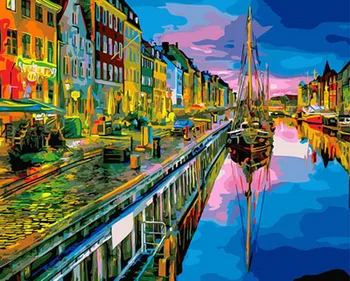 Unframe diy picture oil paintings by numbers paint by number for home decor canvas painting 5065cm river town
Unframe diy picture oil paintings by numbers paint by number for home decor canvas painting 5065cm river town