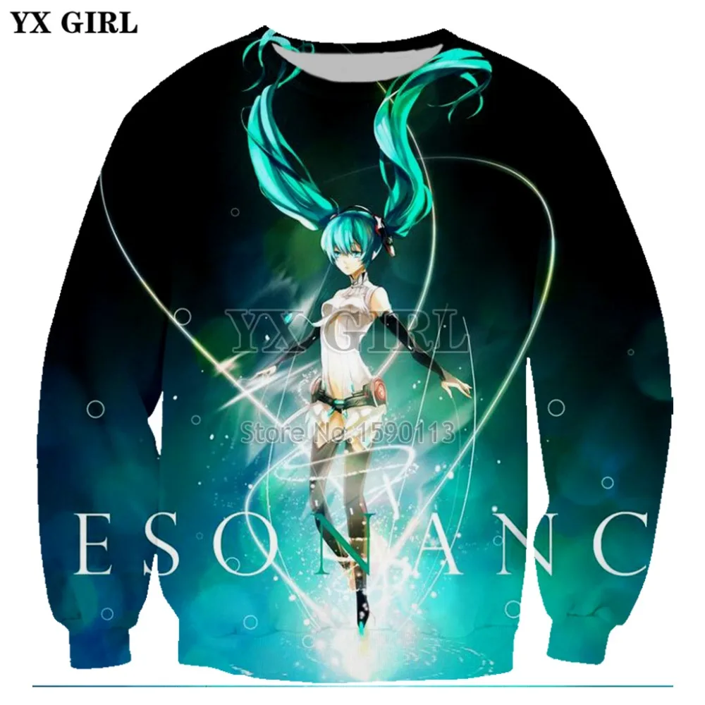 PLstar Cosmos NEW Anime Vocaloid Hatsune Miku Cute 3D Print Japanese Famous Animation tee Hoodie/Sweatshirt Unisex -1
PLstar Cosmos NEW Anime Vocaloid Hatsune Miku Cute 3D Print Japanese Famous Animation tee Hoodie/Sweatshirt Unisex -1