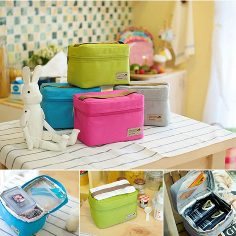 Cooler Bag Waterproof Nylon Practical Small Portable Ice Bags 4 Color Thermos Lunch box Picnic Packet Bento Box Food Thermal Bag
Cooler Bag Waterproof Nylon Practical Small Portable Ice Bags 4 Color Thermos Lunch box Picnic Packet Bento Box Food Thermal Bag