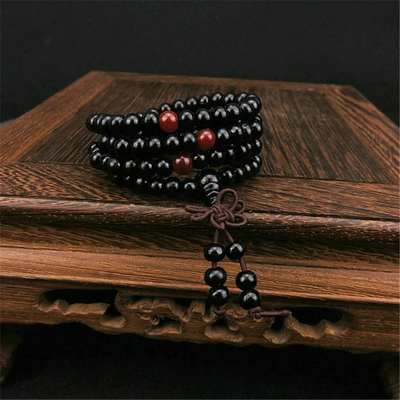 108*8mm Wood Beads Tibetan Buddhist Prayer Beads Bracelets Buddha Mala Rosary Wooden Charm Bracelet
108*8mm Wood Beads Tibetan Buddhist Prayer Beads Bracelets Buddha Mala Rosary Wooden Charm Bracelet