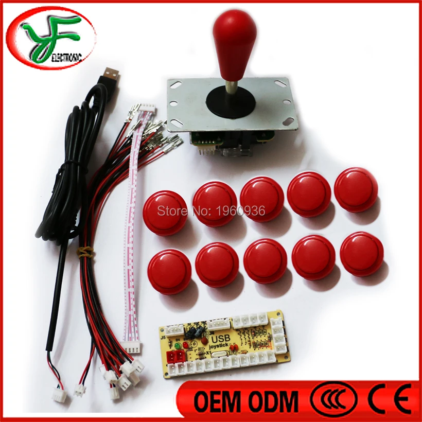 Raspberry pi/ PC контроллер с кнопками кассеты и джойстиком, USB для аркадные игры Jamma, одноплейная мультикадная клавиатура
Raspberry pi/ PC контроллер с кнопками кассеты и джойстиком, USB для аркадные игры Jamma, одноплейная мультикадная клавиатура