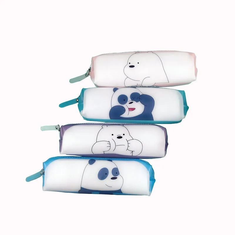 Cartoon Silicone Cute We Bare Bears Pencil Case Stationery Storage Organizer Bag School Office Supply Gift Stationery
Cartoon Silicone Cute We Bare Bears Pencil Case Stationery Storage Organizer Bag School Office Supply Gift Stationery