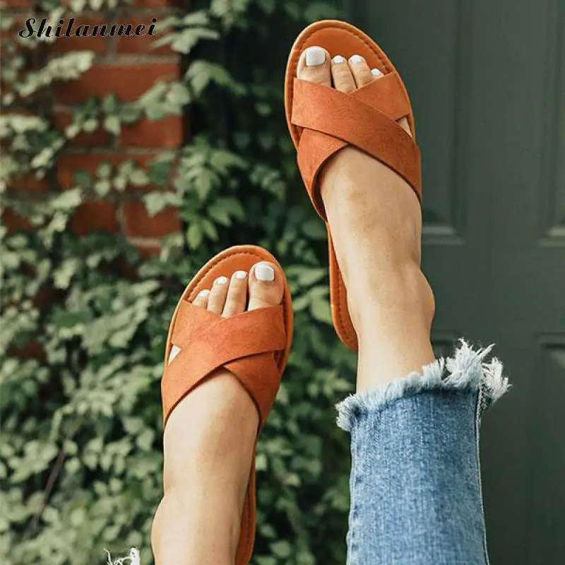 Vintage Flat Cross Belt Slip Women Beach Sandals Shoes Slippers Leopard Roman Flat Shoes Plus Size Sandals Shoes Slippers 2019
Vintage Flat Cross Belt Slip Women Beach Sandals Shoes Slippers Leopard Roman Flat Shoes Plus Size Sandals Shoes Slippers 2019