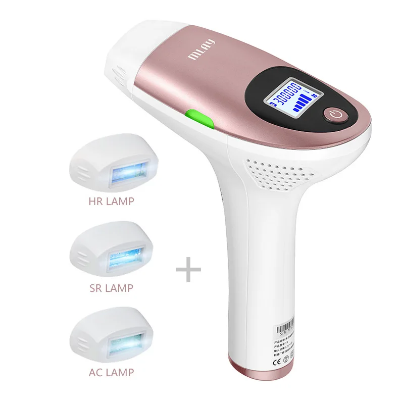 

Electric IPL & Laser Epilator 3 Types Permanent Painless Hair Removal Face Body Armpit Bikini Home Device FDA Approved