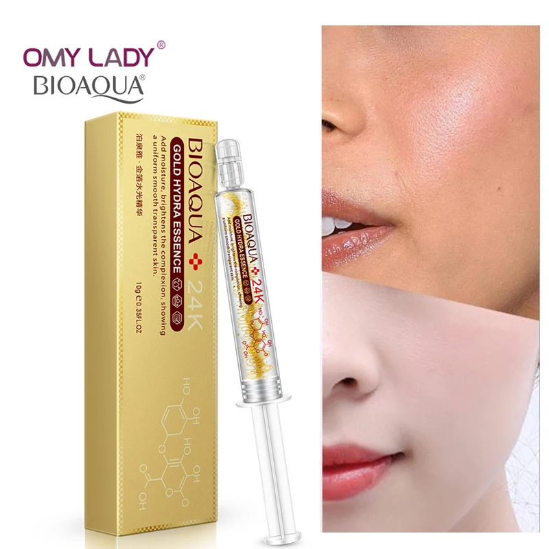 BIOAQUA brand essence 24K gold hyaluronic acid face cream Moisturizing serum facial mask Anti Aging wrinkle whitening skin care
BIOAQUA brand essence 24K gold hyaluronic acid face cream Moisturizing serum facial mask Anti Aging wrinkle whitening skin care