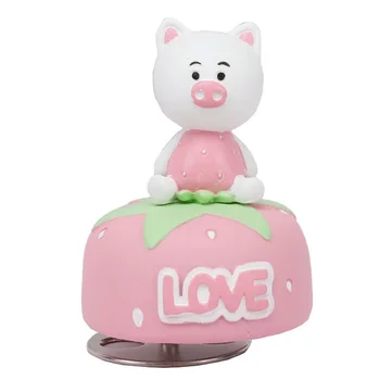 Cartoon Cute Strawberry Pig Music Bell Creativity Resin Music Boxes Crafts Gifts For The New Year Birthday Gifts Home Decoration
Cartoon Cute Strawberry Pig Music Bell Creativity Resin Music Boxes Crafts Gifts For The New Year Birthday Gifts Home Decoration