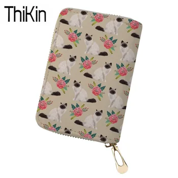 THIKIN Ladies Clutch Card Holders for Cute Birman Cat Printing Credit Card Wallets Women Large Capacity Card Bags 18 Bits Slots
THIKIN Ladies Clutch Card Holders for Cute Birman Cat Printing Credit Card Wallets Women Large Capacity Card Bags 18 Bits Slots