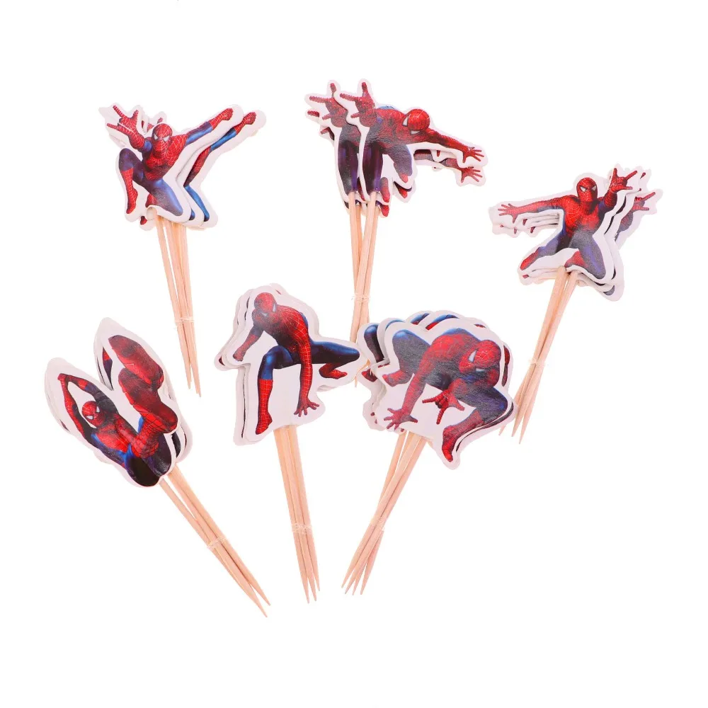 24pcs/Spiderman Cake Tag Decoration Hat Festival Halloween Party Wedding Decorations
24pcs/Spiderman Cake Tag Decoration Hat Festival Halloween Party Wedding Decorations