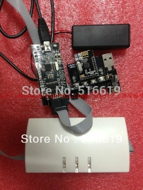 NRF24LU1 NRF24LE1 module development kit (with development board and E1 module) compatible (official)
NRF24LU1 NRF24LE1 module development kit (with development board and E1 module) compatible (official)
