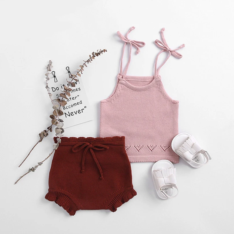 Baby Girl Clothes Summer Knitted Baby Clothes Set For Girl Boy Clothes Cotton Newborn Infant Baby Outfits Vest + Shorts 2pcs
Baby Girl Clothes Summer Knitted Baby Clothes Set For Girl Boy Clothes Cotton Newborn Infant Baby Outfits Vest + Shorts 2pcs