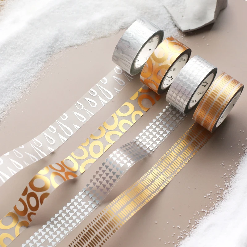 15mm*5m Kawaii Round Plaid Gold Washi Tape Scrapbooking Transparent Silver Masking Tape School Supplies Bullet Journal sl1887
15mm*5m Kawaii Round Plaid Gold Washi Tape Scrapbooking Transparent Silver Masking Tape School Supplies Bullet Journal sl1887