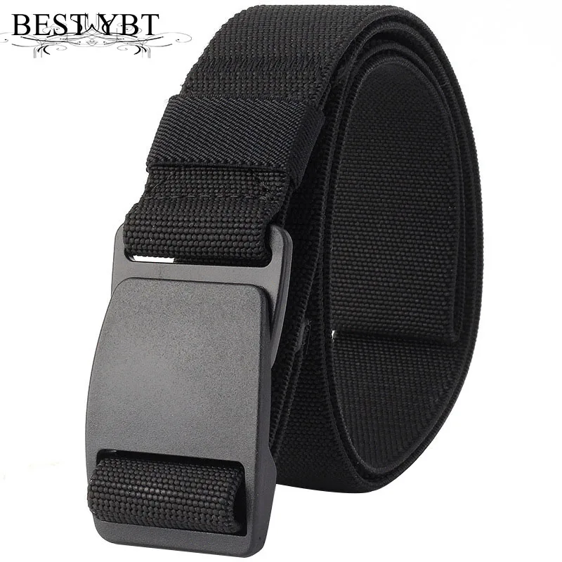 Best YBT Unisex Belt Canvas Plastic Press buckle Women Belt Hypoallergenic security Thicken Elastic High Quality Men Belt
Best YBT Unisex Belt Canvas Plastic Press buckle Women Belt Hypoallergenic security Thicken Elastic High Quality Men Belt
