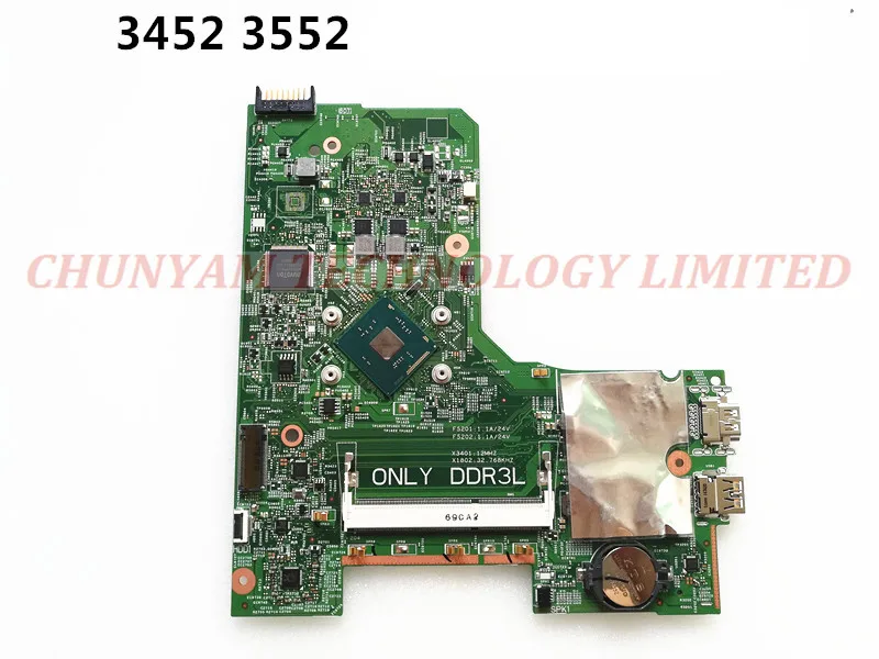 KEFU CN-0JX7F0 JX7F0 FOR DELL INSPIRON 3452 3552 laptop motherboard 14279-1 PWB:896X3 REV:A00 N3700 CPU mainboard NOTEBOOK PC
KEFU CN-0JX7F0 JX7F0 FOR DELL INSPIRON 3452 3552 laptop motherboard 14279-1 PWB:896X3 REV:A00 N3700 CPU mainboard NOTEBOOK PC