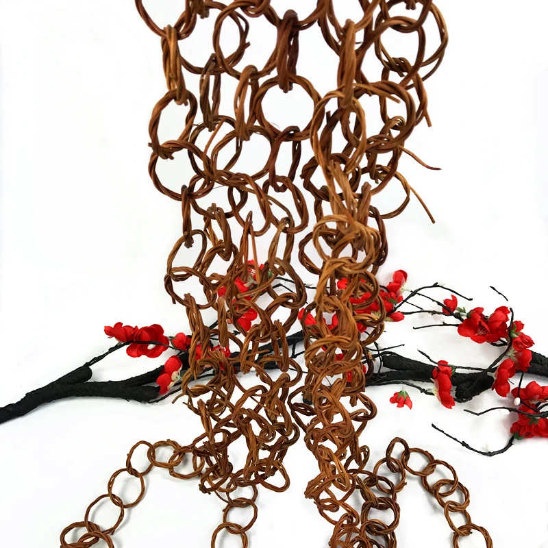 Vine braided curtain kindergarten environment creation area corner manual partition hanging circle chain creative decoration 10p
Vine braided curtain kindergarten environment creation area corner manual partition hanging circle chain creative decoration 10p