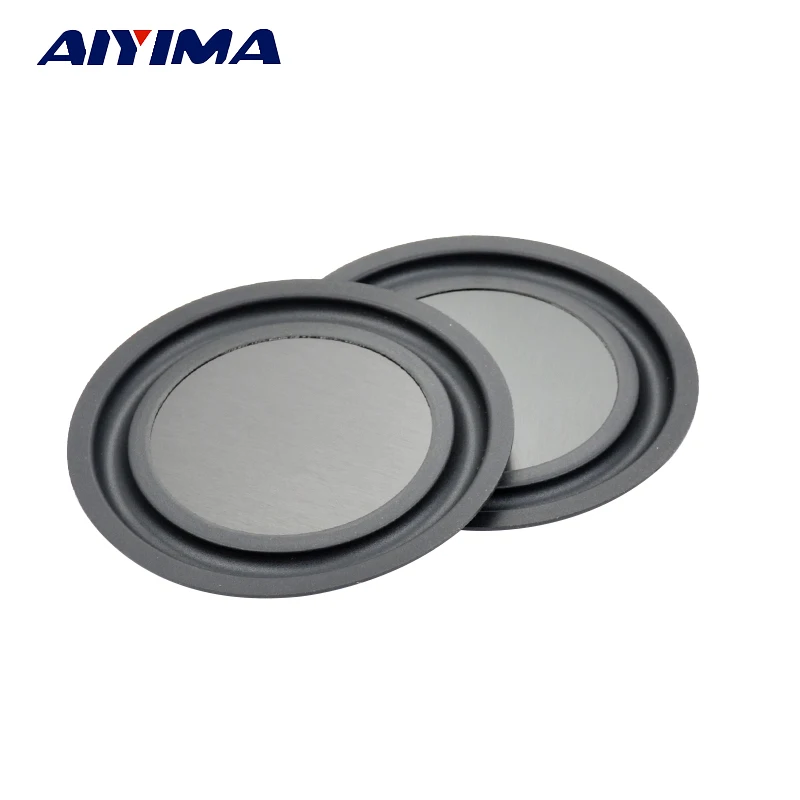 AIYIMA 2Pcs 3.5Inch 85MM Loudspeaker Bass Vibrating Diaphragm Passive Plate Speakers Bass Aids
AIYIMA 2Pcs 3.5Inch 85MM Loudspeaker Bass Vibrating Diaphragm Passive Plate Speakers Bass Aids
