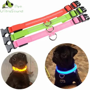 2.5cm Wide XS-XL Nylon Pet Dog Collar LED Light Night Safety Glowing Pet Supplies Cat LED Dog Collar For Small Dogs LED Collars
2.5cm Wide XS-XL Nylon Pet Dog Collar LED Light Night Safety Glowing Pet Supplies Cat LED Dog Collar For Small Dogs LED Collars