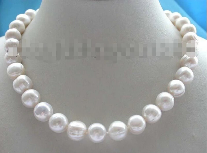 FREE SHIPPING>@@> 17.5" Genuine Natural 13mm White Round Pearl Necklace zircon!^^^@^Noble style Natural Fine jewe &
FREE SHIPPING>@@> 17.5" Genuine Natural 13mm White Round Pearl Necklace zircon!^^^@^Noble style Natural Fine jewe &