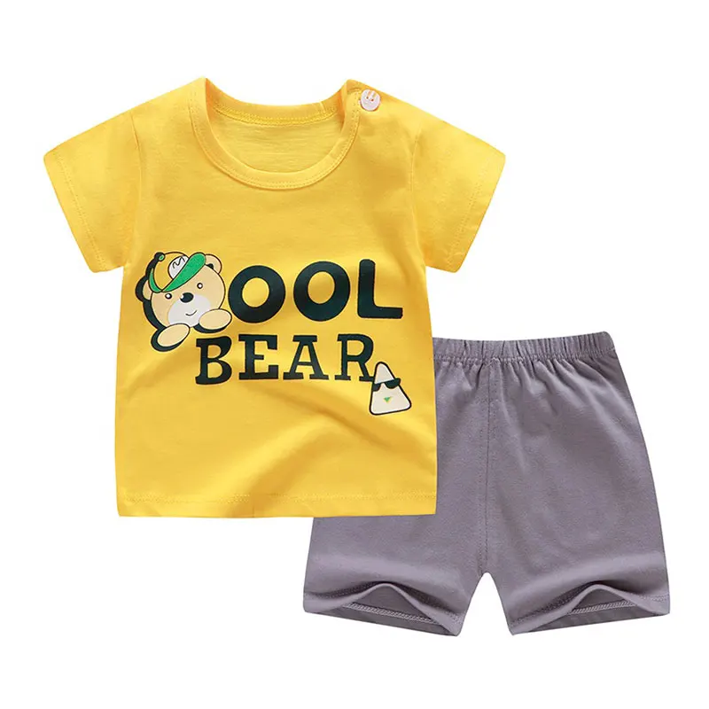 2019 T-Shirt+Short Pants Baby Boys Girls Cotton Clothing Sets Clothes Outfits Bebes Suits 6M to 7 Years Old 2 PCS Set
2019 T-Shirt+Short Pants Baby Boys Girls Cotton Clothing Sets Clothes Outfits Bebes Suits 6M to 7 Years Old 2 PCS Set