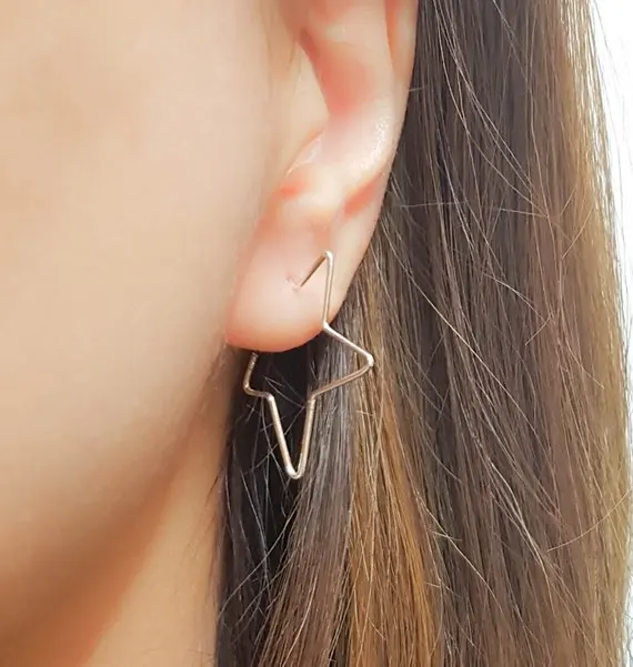 PINJEAS handmade spike star fashion personal punk hoop earring gift for women jewelry
PINJEAS handmade spike star fashion personal punk hoop earring gift for women jewelry