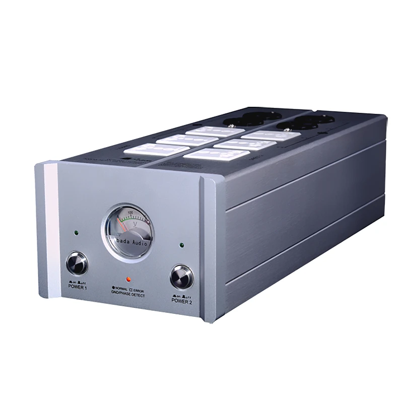 High-quality Power Supply Filter EMI Power Socket Lightning Protection With Voltmeter extension socket For HiFi Audio
High-quality Power Supply Filter EMI Power Socket Lightning Protection With Voltmeter extension socket For HiFi Audio