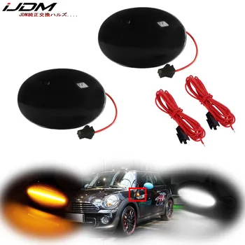 iJDM Smoked Lens Amber/White Switchback LED Side Markers For MINI Cooper R55 R56 R57 R58 R59 Turn Signal/Parking DRL/side marker
iJDM Smoked Lens Amber/White Switchback LED Side Markers For MINI Cooper R55 R56 R57 R58 R59 Turn Signal/Parking DRL/side marker