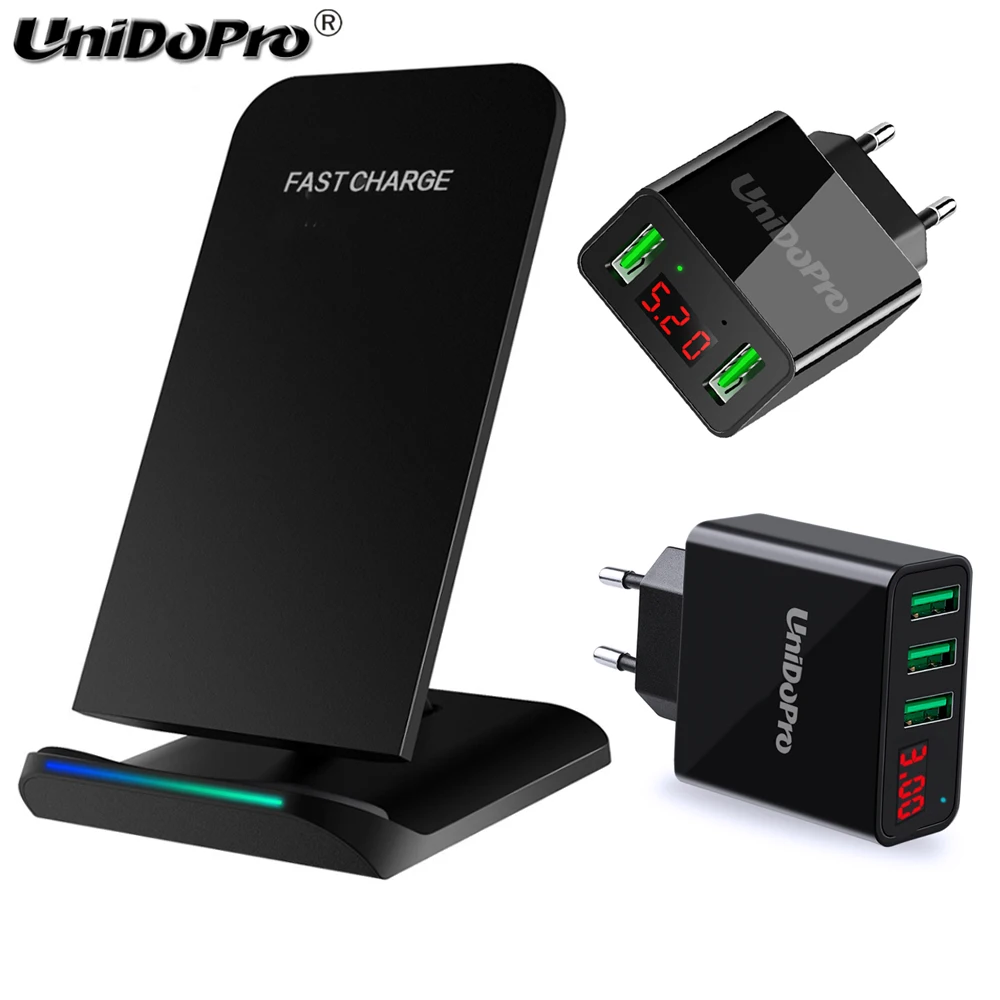 Qi Wireless Charging for Razer Phone 2 Snapdragon 845 Gaming Phone Wireless Charger Pad & EU Plug w/ LED Dispaly AC Wall Charger
Qi Wireless Charging for Razer Phone 2 Snapdragon 845 Gaming Phone Wireless Charger Pad & EU Plug w/ LED Dispaly AC Wall Charger