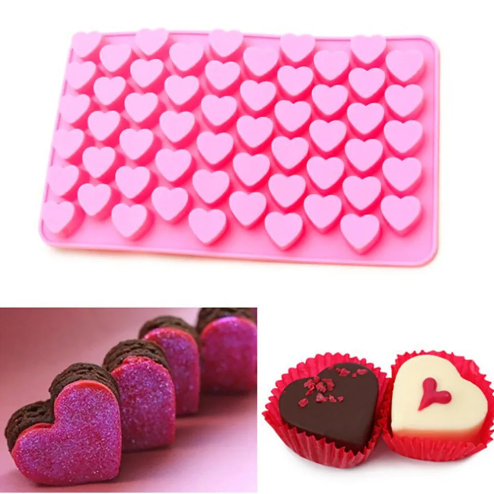 Candy Colors Moule Silicone Small Cake DIY Accessories With 55 Love Heart Mould Mold Chocolate Candy Gummy Maker Ice Jelly Tray
Candy Colors Moule Silicone Small Cake DIY Accessories With 55 Love Heart Mould Mold Chocolate Candy Gummy Maker Ice Jelly Tray