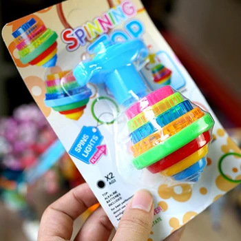 Gyro Peg-Top Spinning Top Brinquedo Funny Kids Toy Classic UFO Gyroscope Laser Color Flash LED Light Children Birthday Gift
Gyro Peg-Top Spinning Top Brinquedo Funny Kids Toy Classic UFO Gyroscope Laser Color Flash LED Light Children Birthday Gift
