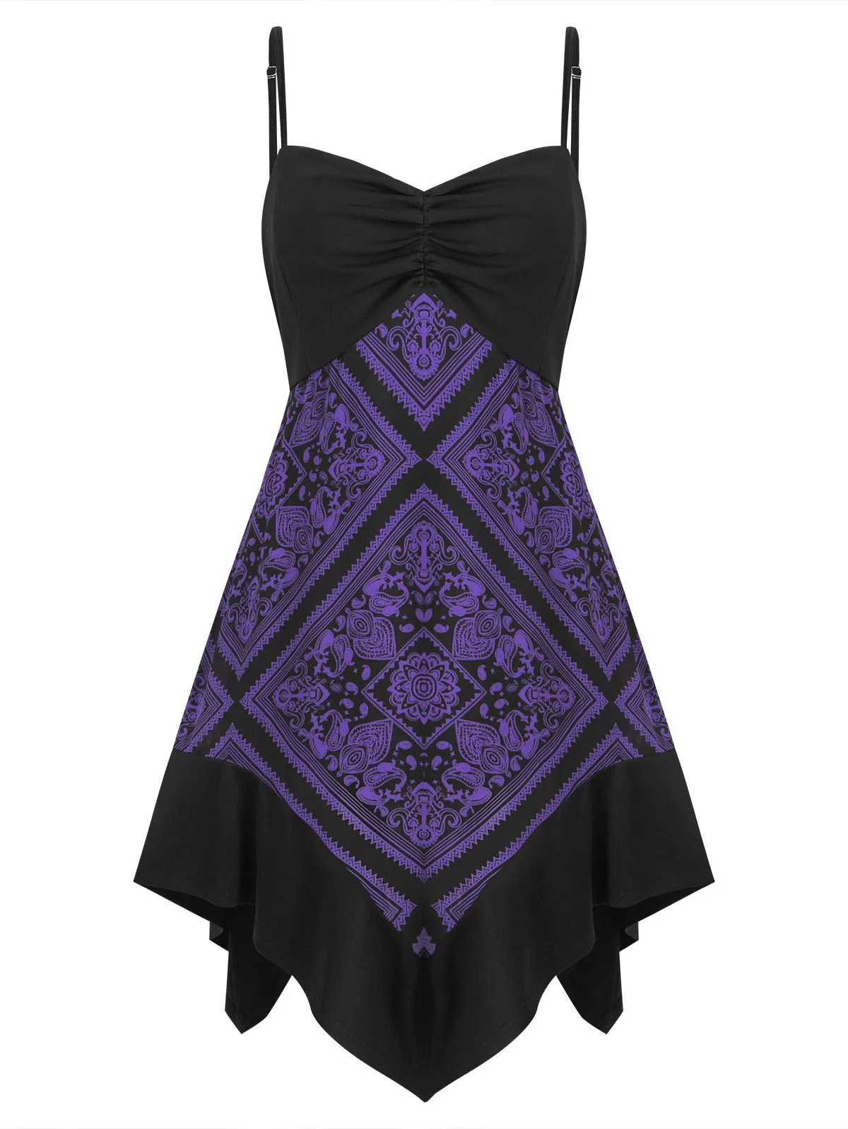 rosegal Plus Size Print Vintage Dress Back Zipper Strap Summer Mini Short Dress Party A-Line Women Beach Holiday Retro Dress
rosegal Plus Size Print Vintage Dress Back Zipper Strap Summer Mini Short Dress Party A-Line Women Beach Holiday Retro Dress