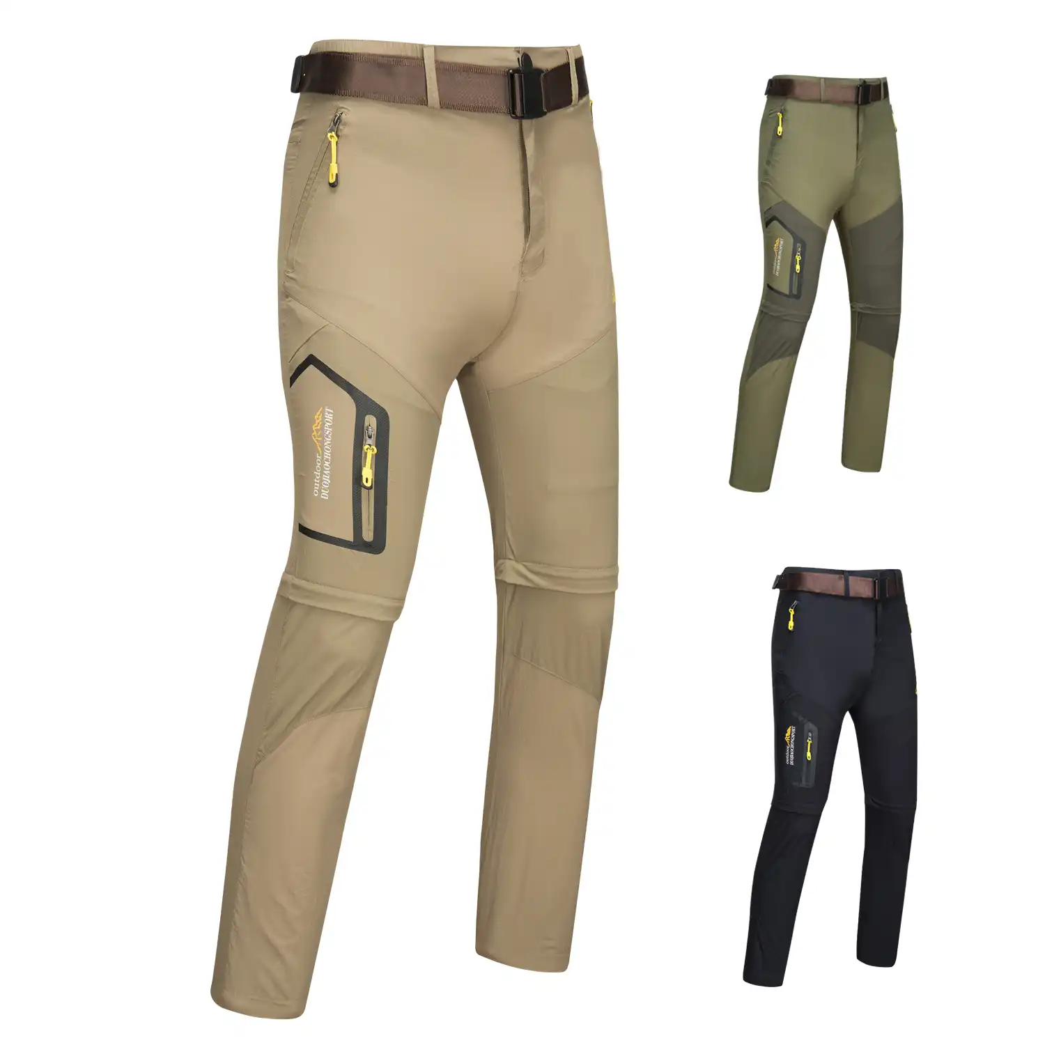 mens zip off cargo pants
