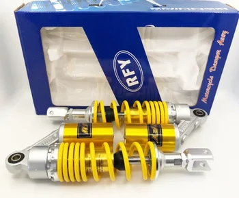 RFY 2piece Universal 11 " 280mm Motorcycle Air Shock Absorber Rear Suspension for for Honda Yamaha Suzuki Kawasaki Silver+yellw
RFY 2piece Universal 11 " 280mm Motorcycle Air Shock Absorber Rear Suspension for for Honda Yamaha Suzuki Kawasaki Silver+yellw