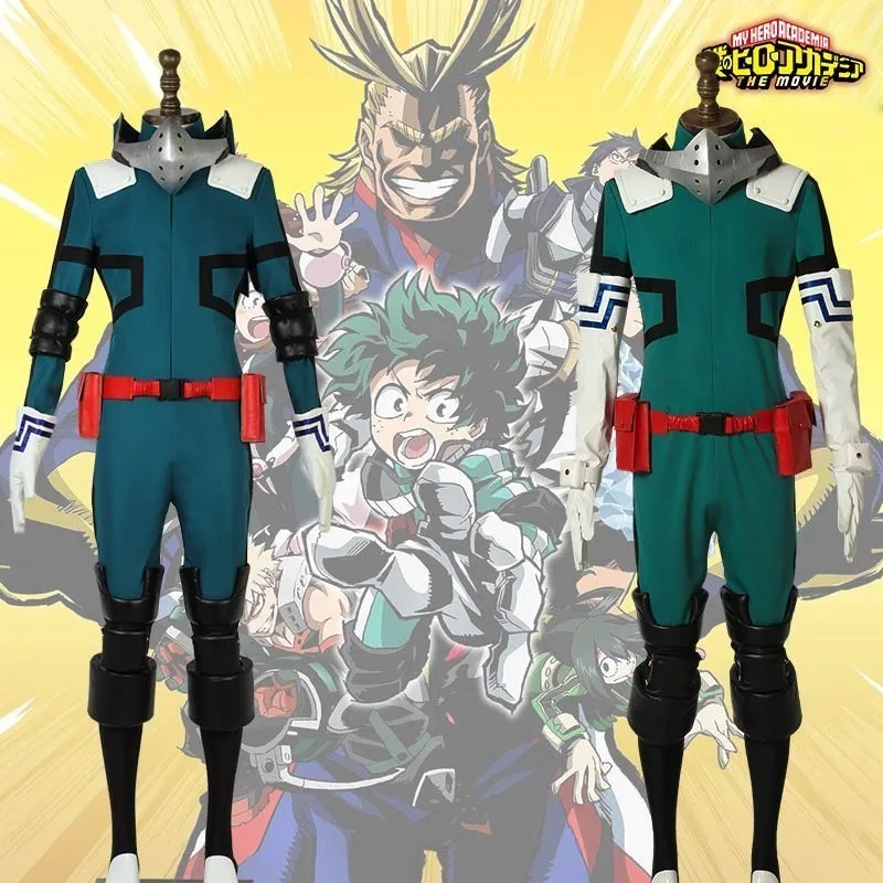 My Hero Academia Cosplay Uniform Midoriya Izuku Costume Herocostume Suit Carnival Adult Men Halloween Custom Made Full Set
My Hero Academia Cosplay Uniform Midoriya Izuku Costume Herocostume Suit Carnival Adult Men Halloween Custom Made Full Set