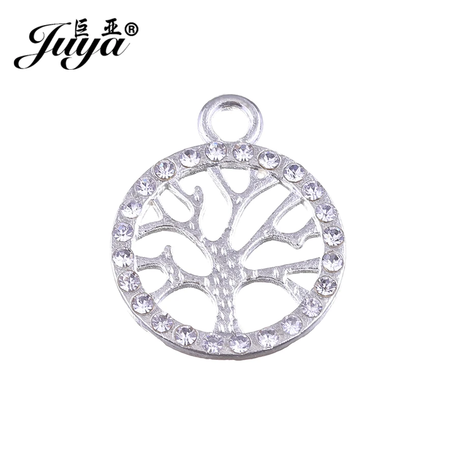 JUYA High Quality Charms Pendants for Necklace Handmade 22.5x18.5mm 5pcs/lot Metal Tree of Life CZ Rhinestone Pendants AO0423
JUYA High Quality Charms Pendants for Necklace Handmade 22.5x18.5mm 5pcs/lot Metal Tree of Life CZ Rhinestone Pendants AO0423