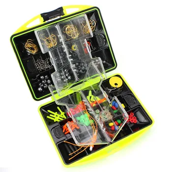 100Pcs Fishing Accessories Hooks Swivels Weight Fishing Sinker Stoppers Connectors Water-Resistant Fishing Tackle Box
100Pcs Fishing Accessories Hooks Swivels Weight Fishing Sinker Stoppers Connectors Water-Resistant Fishing Tackle Box