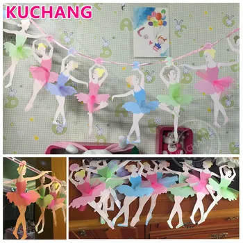 1Set Ballerina Ballet Girl Dancing Bunting Banner Paper Flag Wedding Hanging Garlands DIY Supplies Party Favors Birthday Decor
1Set Ballerina Ballet Girl Dancing Bunting Banner Paper Flag Wedding Hanging Garlands DIY Supplies Party Favors Birthday Decor
