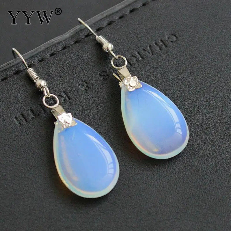 YYW Women Earrings aretes Moonstone Teardrop Earrings White Sea Opal Drop pendientes Dangle Earrings for Women trendy jewelry
YYW Women Earrings aretes Moonstone Teardrop Earrings White Sea Opal Drop pendientes Dangle Earrings for Women trendy jewelry