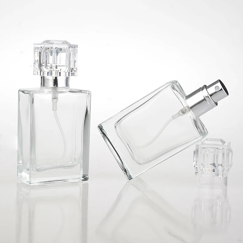 1-Piece-30ML-Fashion-Portable-Transparent-Glass-Perfume-Bottle-With-Aluminum-Atomizer-Empty-Cosmetic-Case-For