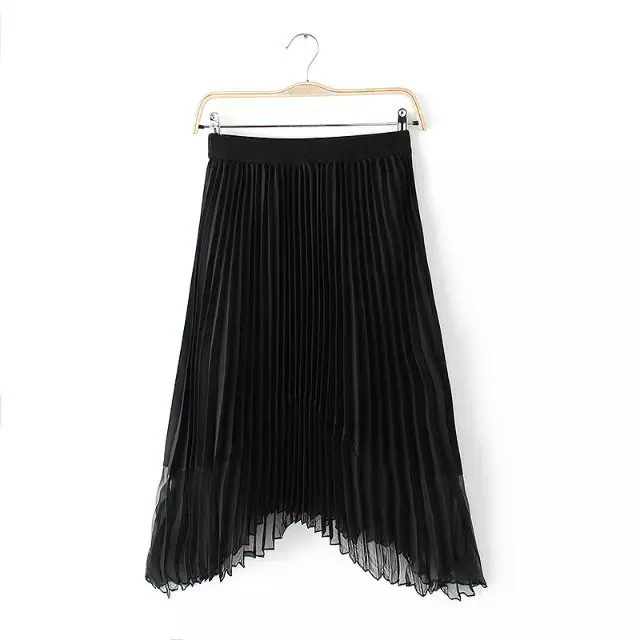 BSQ312 New Fashion Ladies' elegant pleated Skirts basic black & white skirt casual loose brand designer quality skirts
BSQ312 New Fashion Ladies' elegant pleated Skirts basic black & white skirt casual loose brand designer quality skirts