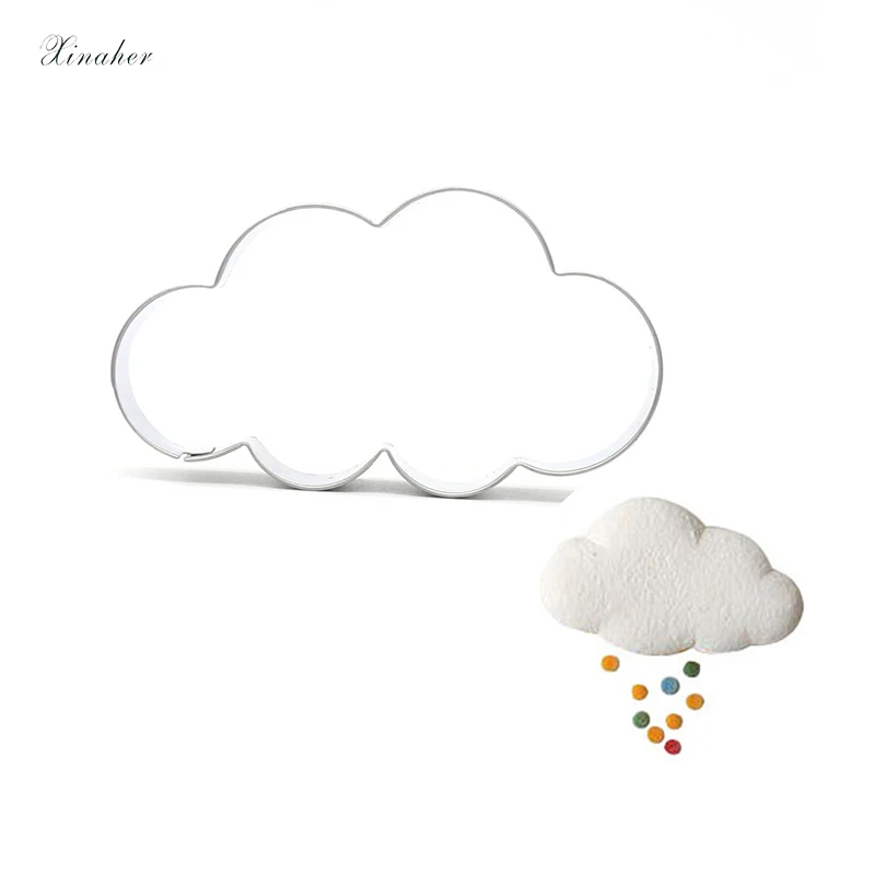 1Pc Stainless Steel 3D Cookie Cutter clouds Shape Biscuit Cake Mould Kitchen Accessory Baking Pastry tool Cake Decorating Tool
1Pc Stainless Steel 3D Cookie Cutter clouds Shape Biscuit Cake Mould Kitchen Accessory Baking Pastry tool Cake Decorating Tool