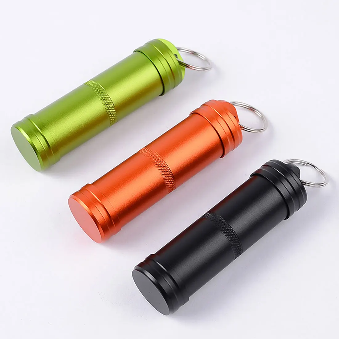 Outdoor Camping Equipment Can Pill Bottle Tank Box Bushcraft Keychain Waterproof Container EDC Emergency Survival Travel
Outdoor Camping Equipment Can Pill Bottle Tank Box Bushcraft Keychain Waterproof Container EDC Emergency Survival Travel