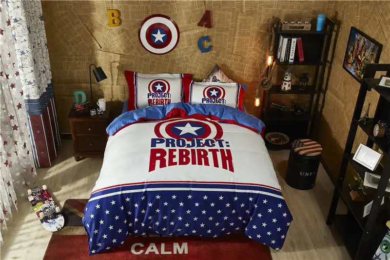 egyptian cotton bedding set queen size 3D disney bed linen marvel captain america comforter cover sets boys cartoon home textile
egyptian cotton bedding set queen size 3D disney bed linen marvel captain america comforter cover sets boys cartoon home textile