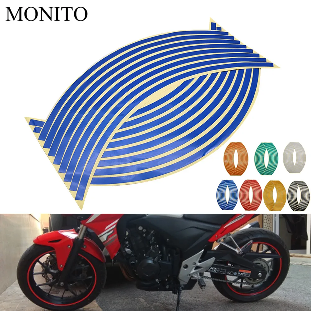 Motorcycle Wheel Sticker 16" 17" 18" Reflective Decals Rim Tape Strip For YAMAHA tdm 900 850 mt125 mt03 mt01 mt 125 03 01 xt660
Motorcycle Wheel Sticker 16" 17" 18" Reflective Decals Rim Tape Strip For YAMAHA tdm 900 850 mt125 mt03 mt01 mt 125 03 01 xt660