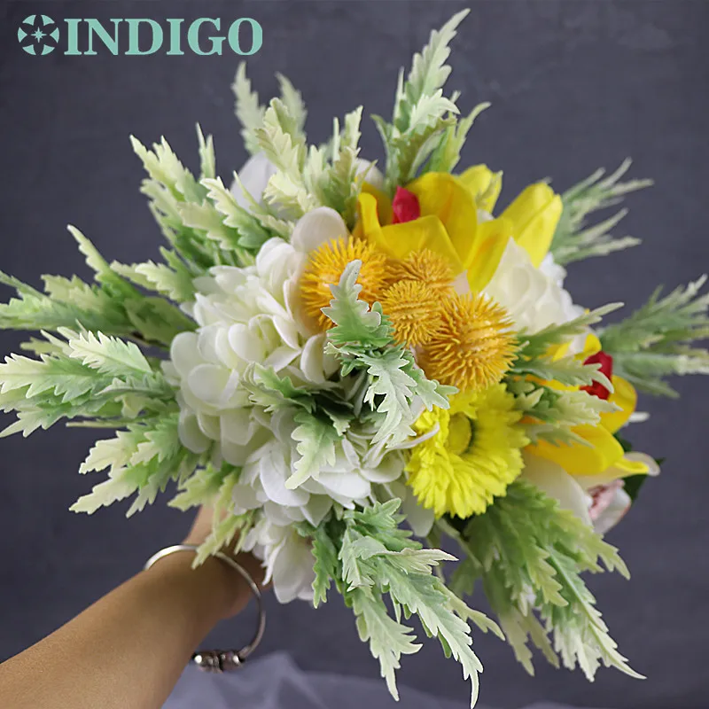 Exclusive Sales-INDIGO Yellow Bouquet Hydrangea Cymbidium Arrangement Wedding Bride Bouquet Party Event Free Shipping
Exclusive Sales-INDIGO Yellow Bouquet Hydrangea Cymbidium Arrangement Wedding Bride Bouquet Party Event Free Shipping