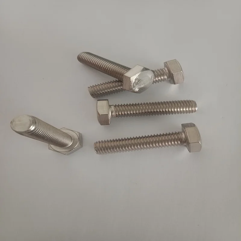304 stainless steel hex head long bolt DIN933 M6*110 120 130 140 150 160 170 180 190 200 220 240 250 260 280 300 350 400 450 500
304 stainless steel hex head long bolt DIN933 M6*110 120 130 140 150 160 170 180 190 200 220 240 250 260 280 300 350 400 450 500