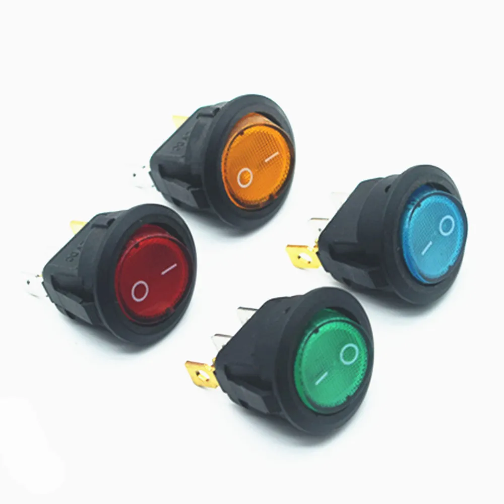 4Pcs Car 220V Round Rocker Dot Boat LED Light Toggle Switch SPST ON/OFF Top Sales Electric Controls
4Pcs Car 220V Round Rocker Dot Boat LED Light Toggle Switch SPST ON/OFF Top Sales Electric Controls