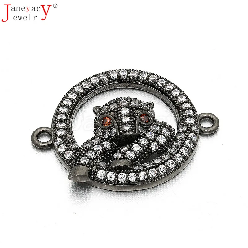 Fashion Brass Cubic Zirconia Accessories Connector Leopard DIY Bracelet Earring Accessories Jewelry Making L4*W18mm Accesorios
Fashion Brass Cubic Zirconia Accessories Connector Leopard DIY Bracelet Earring Accessories Jewelry Making L4*W18mm Accesorios